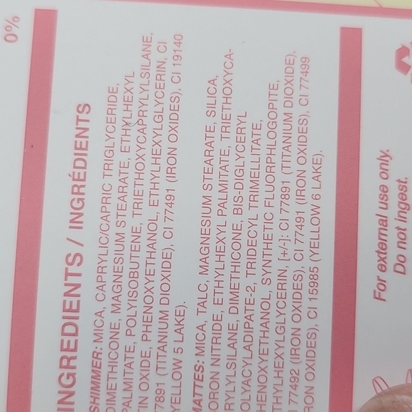 Lemon Bar Vegan Face Pallet Matte and Shimmer - Picture 7 of 7